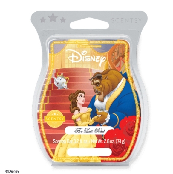Scentsy Disney Beauty & The Beast Enchanted Love Warmer The Last Petal Wax Belle - Picture 9 of 10